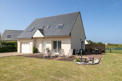 Image de Merveilleuse maison de vacances privée pour 6 personnes avec Wifi, Tv, terrasse et parking