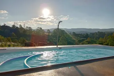 Image de Sitio Ambar, a 5 km dos Parques, Local Completo com Piscina Para sua FamĂlia