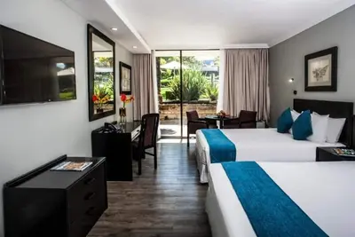 Go on Safari in South Africa! Shuttle Service, Free Parking and Outdoor Pool!
