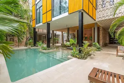 Tulum 6br Retreat, 2 Pools, Sleeps 16, Aldea Zama