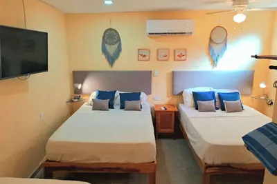 Image de Apartment for 5 with kitchen, A/C, WiFi. Great location in Punta Norte | Isla Mujeres