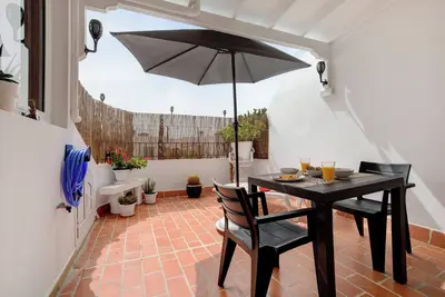 Image de Maison de vacances 'Casa Alisios' avec vue sur la montagne, terrasse privée et Wi-Fi