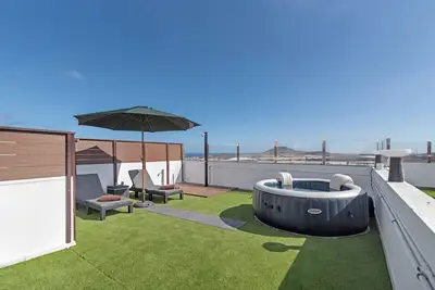 Image de Appartement de vacances « Unidad A » avec vue sur mer, Wi-Fi et climatisation