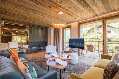 Image de Appartement neuf 3 chambres proche des pistes, parking et Wi-Fi