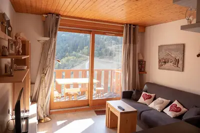 Image de Charmant appartement avec balcon sud, Méribel