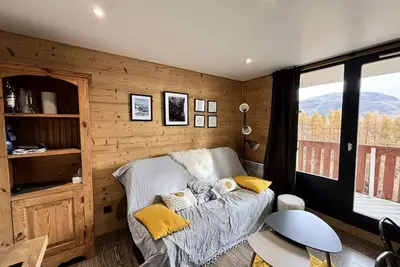 Image de Studio Kabine für 5 Personen von etwa 30m2 - Huez's Alpe
