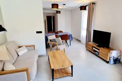 Image de Appartement cosy 2 pièces à Plagne Montalbert, proche pistes et commerces, avec garage et wifi