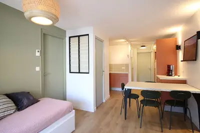 Image de Mont-Dore, T2 avec balcon, parking et wifi proche centre