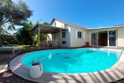 Villa tout confort avec piscine située au cœur de l'Est de la Réunion