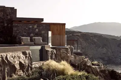 Image de Thrilling Crete Villa | Villa Lysias | 2 Bedrooms | Private Heated Pool | Panoramic Sea View | Proximity to the Beach | Access to Hotel’s Gym & Spa | Akrotiri