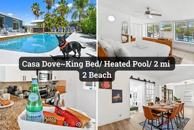 Image de Casa Dove: Pool & King 2mi Beach, with King Bed\n