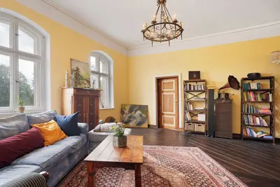 Image de Appartement de vacances 'Wohnen Im Alten Rittergut' avec terrasse privée, jardin privé et Wi-Fi
