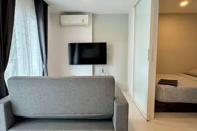 Image de Beach living 1 bdrm well equiped kitchen, Ac, Wi-Fi and Living room