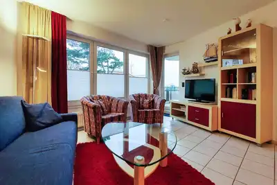 Image de Vacation apartment 20 with sea view, Residence Meeresbrandung Duhnen