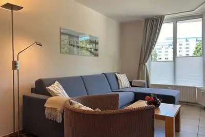 Image de Vacation apartment 102 near the beach with west-facing balcony, Haus Hohe Worth Duhnen