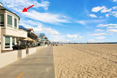Image de Seashore Sun and Fun – Charming 3 Bdr Right on the Beach! Walk to Dining & More