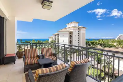 Image de Stunning Beach Villas End Unit with Lanai Ocean Views - See our Walk Thru Video