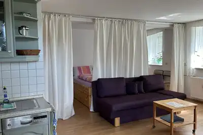 Studio 'Wohnung 1' avec terrasse privée et Wi-Fi