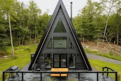 Image de Darby A-Frame: Upstate Retreat with Sauna!