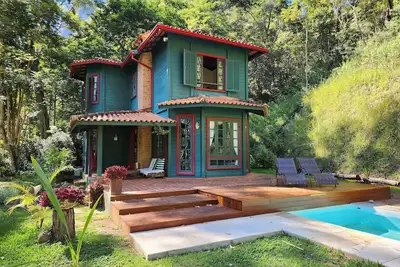 Image de Chalet Cantagalo, charm and romance, swimming pool