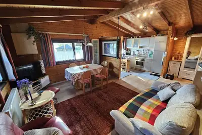 Image de Maison-Salle de bain privée séparée-Panoramique-Vue sur le bois