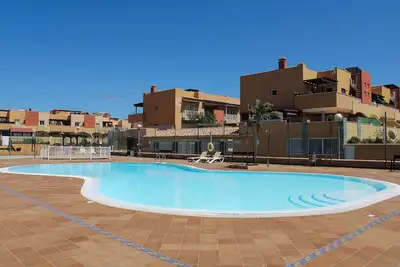 Corralejo, Apartment with 2 bedrooms, private terrace, communal swimming pool