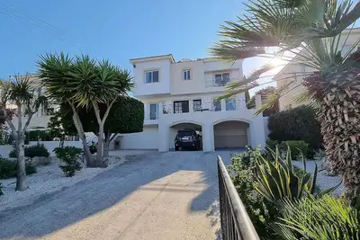 Image de Modern Villa, A\/C, Private Pool in Neo Chorio Village with Sea Views to Polis Chrysochous Bay!