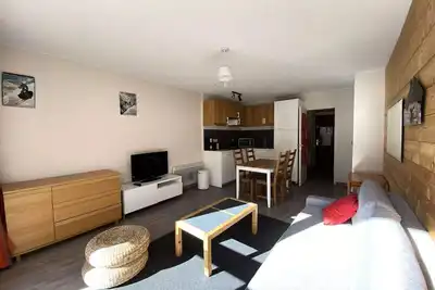 Image de Magnifique studio pour 4pers. vue sur les pistes et les montagnes