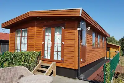 Image de Maison de vacances 'Wolfshütte' avec terrasse privée, jardin privé et Wi-Fi