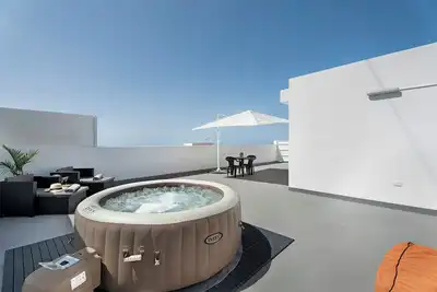 Image de Maison de vacances 'El Rinconcito De Niña' avec vue sur la mer, terrasse privée et Wi-Fi