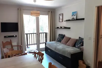 Image de Appartement confortable 2 pièces avec balcon, proche télécabine et commerces à Valfréjus