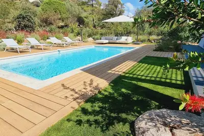 Image de Villa Alba d'Oru, 8 pers, piscine chauffée, 5 minutes plage