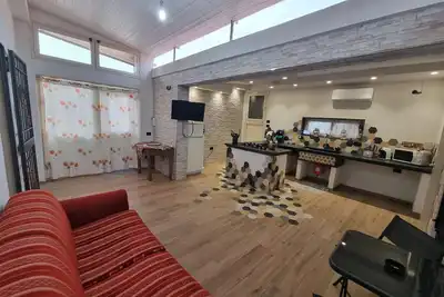 Image de Open Space in Villa Serroni Cozy studio apartment furnished and equipped with everything