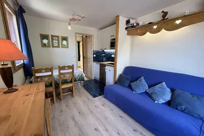 Image de Charmant 2 pièces à Méribel avec balcon et Wifi, pieds des pistes