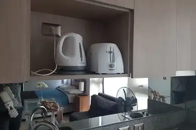 Image de Charming 1-bedroom apartment with Ac, WiFi in fantastic Las Condes