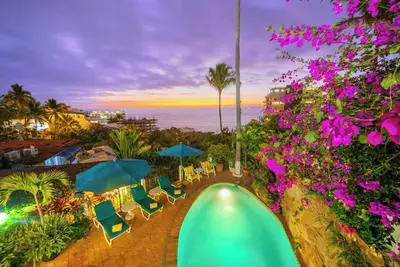 Image de Casa Owaissa:  Private Conchas Chinas Vallarta-Style House with Ocean Views