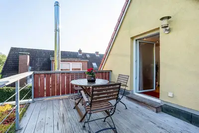 Image de Appartement 'Öko Fewo Lachmöwe' avec balcon et Wi-Fi