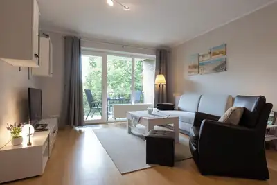 Image de Vacation apartment Nordseebrise. Inviting and with balcony.
