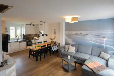 Image de Vacation terraced house Lale Andersen 4a. Modern and maritime.