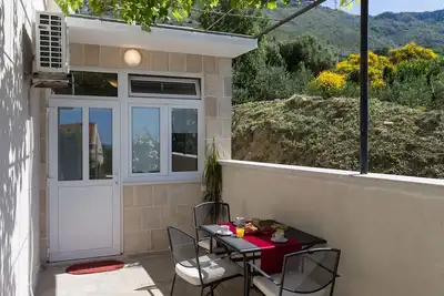 Image de Apartments Olive - One Bedroom Apartment with Terrace and Partial Sea View - Popolica 50