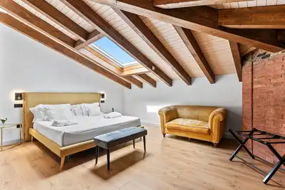 Chambre \"Suite La Torre\" avec piscine partagée, terrasse partagée et Wi-Fi