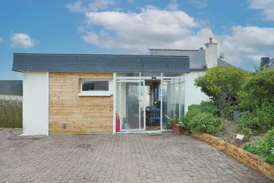 Image de Studio 'Mimi's Penty' avec vue sur la mer, terrasse privée et Wi-Fi