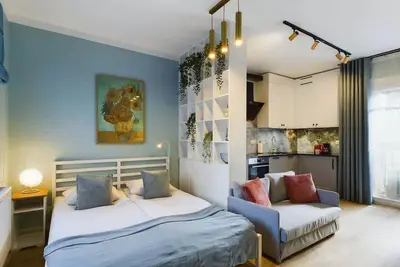 Image de Starowiślna 37 | Cosy Studio in Kazimierz | A/C