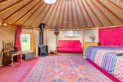 Image de Roundhouse Yurt, stunning views, Totnes Dartmouth