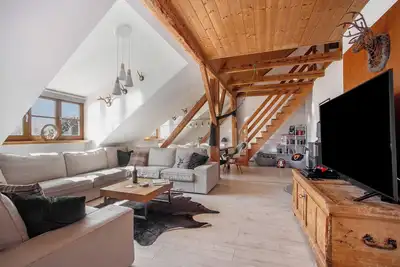 Image de Appartement 'Ferienwohnung Böllenburg' avec vue sur la montagne, piscine partagée et Wi-Fi