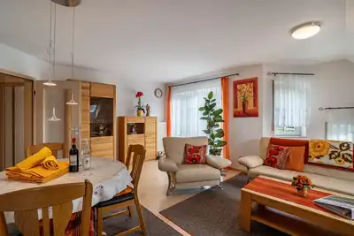 Image de Appartement \"4 Og Links\" avec balcon et Wi-Fi