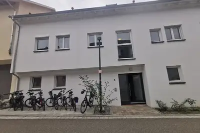 Image de Appartement 'Komfortneubauwohnung Braunsbach' avec vue sur la montagne, terrasse partagée et Wi-Fi