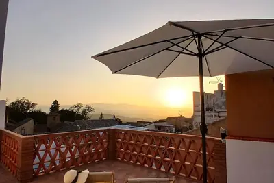 Image de Rural house \"El mirador del Valle\" with fireplace in Granada