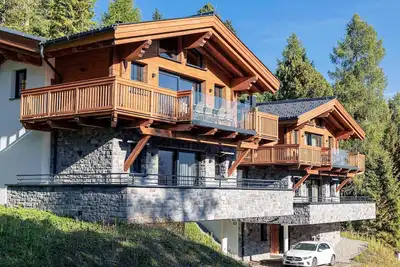 Image de Joli chalet sur les pistes de ski
