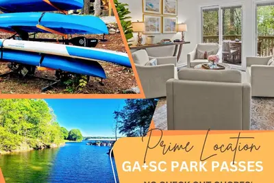 Image de Clemson|LakeAccess|ParkPass|PizzaOven|YouTubeTV|King|Kayaks|Ev